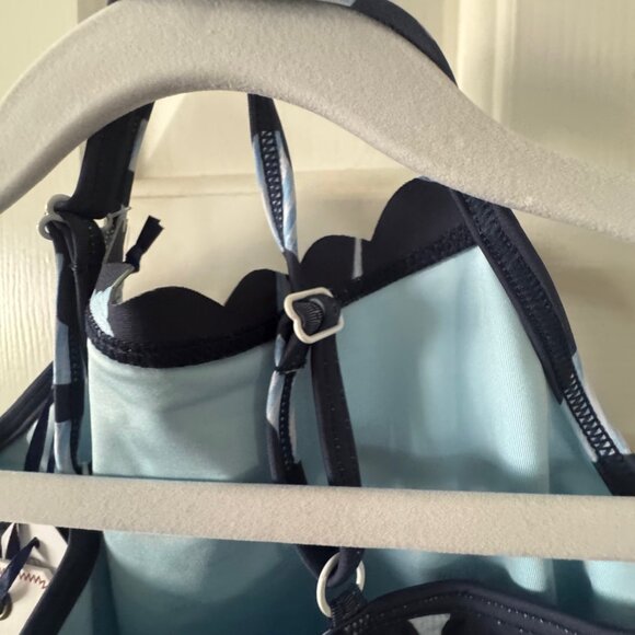 New Classic Prep Girls Athena Scallop One Piece Swimsuit Soleil Suits Small - Picture 12 of 13